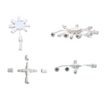 White Multi-Tap Splitters