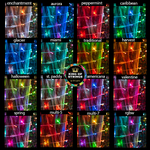 40L 7mm LED Light String, 4in Bulb Spacing